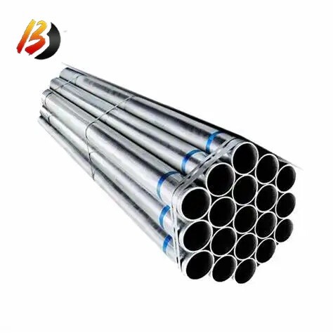 DX51D Galvanized Steel Round Pipe