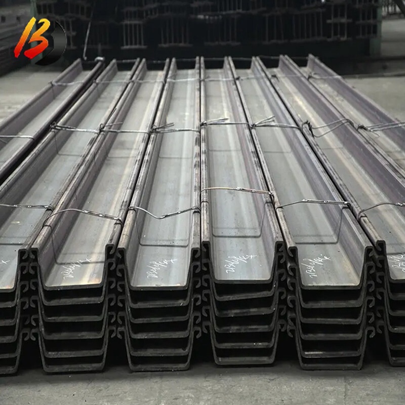 A53 Gr.A A656 Gr.50 U-Shaped Steel Sheet Pile