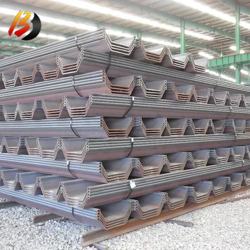 SM 400A SS490B U-Shaped Steel Sheet Pile