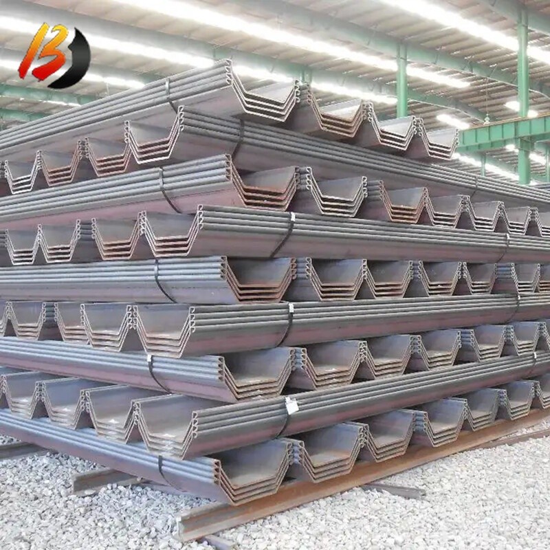 SM 400A SS490B U-Shaped Steel Sheet Pile