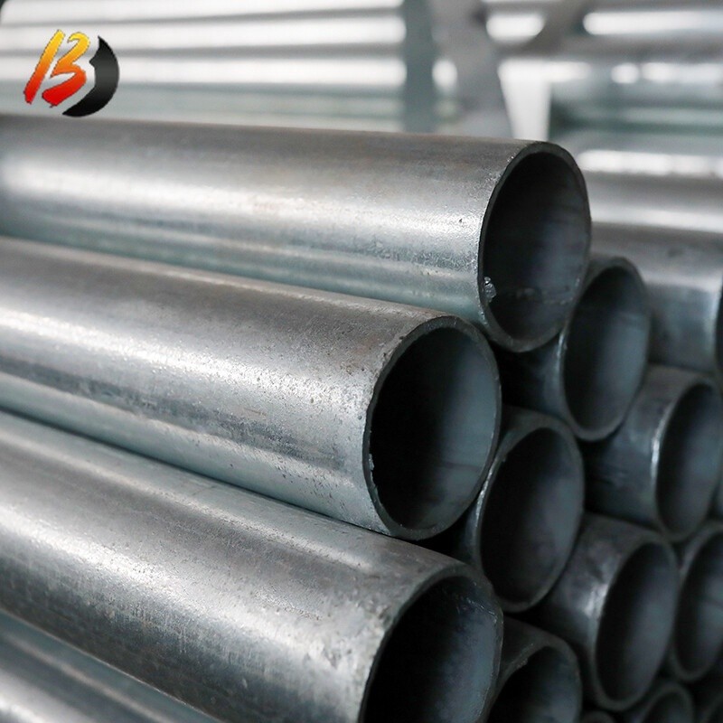DX51D Galvanized Steel Round Pipe