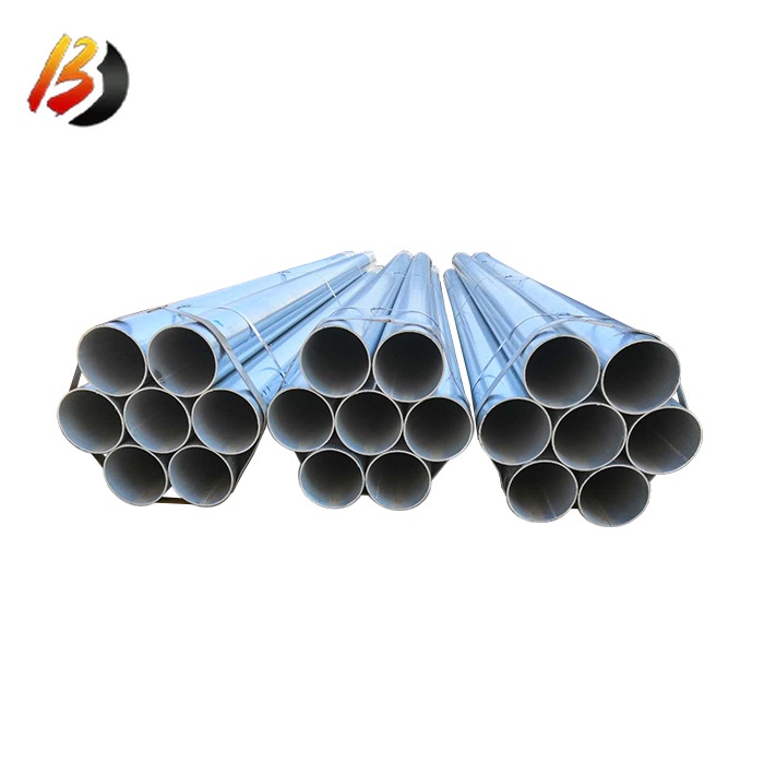 DX51D Galvanized Steel Round Pipe