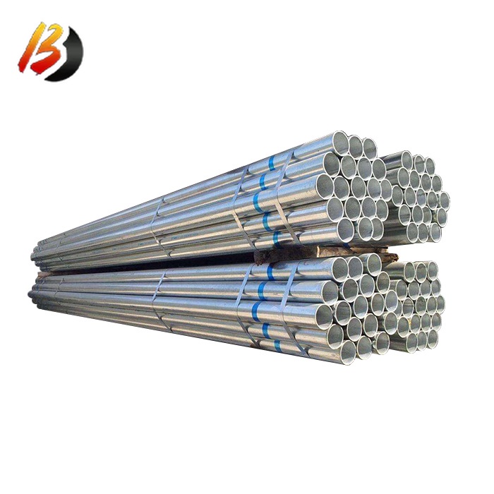 Q195 Galvanized Steel Round Pipe