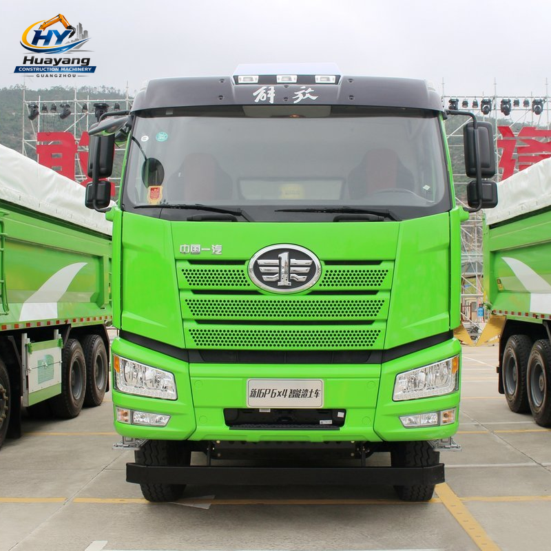 New and Uesd Dump Truck 6x4 FAW J6P 390HP with Made in China