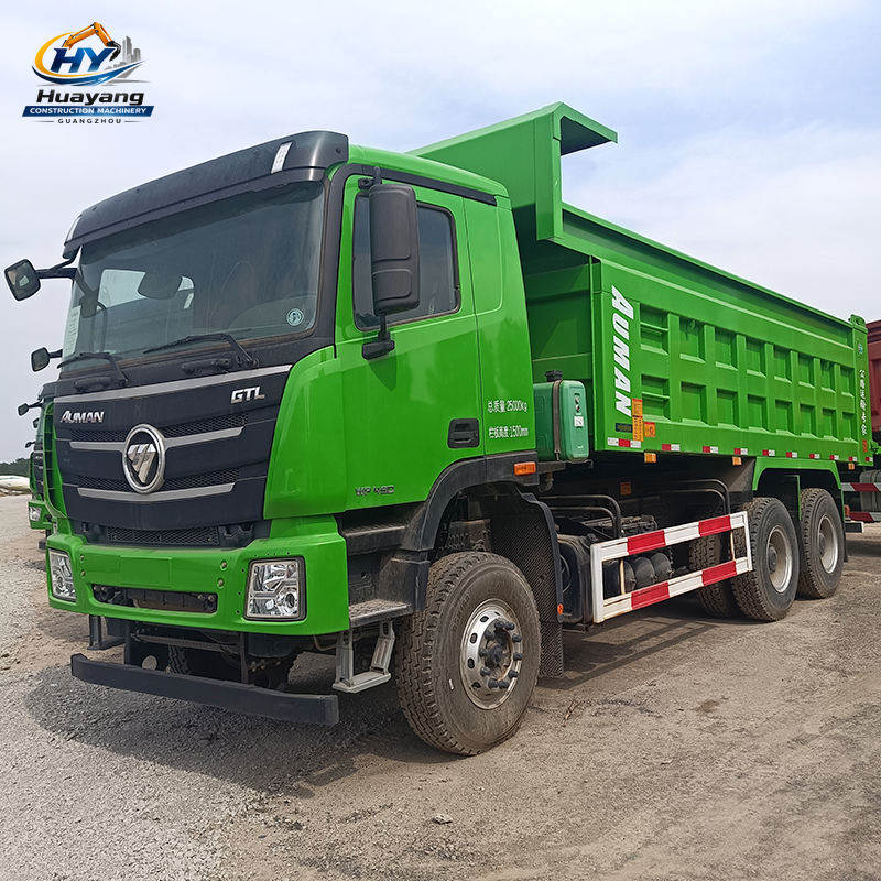 Foton Auman GTL 6x4 Dump Truck Green