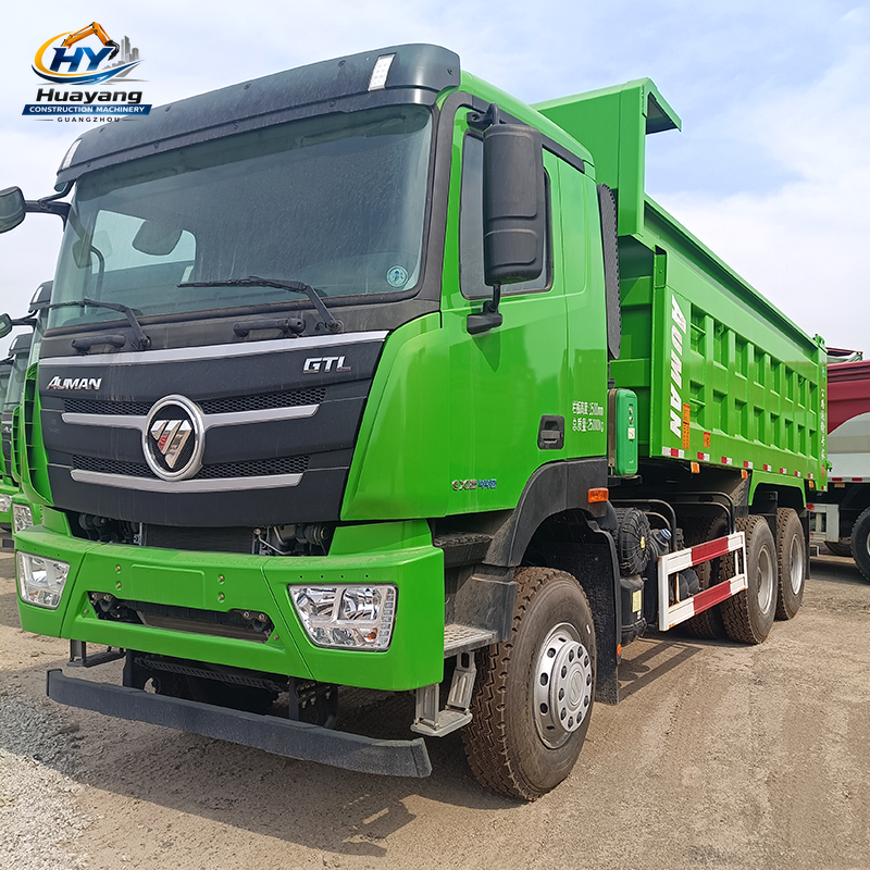 Foton Auman GTL 6x4 Dump Truck Green