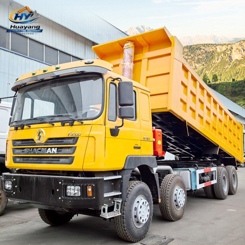 China Shacman F3000 8x4 Tipper 40 50 Ton 12 Wheeler Dump Truck