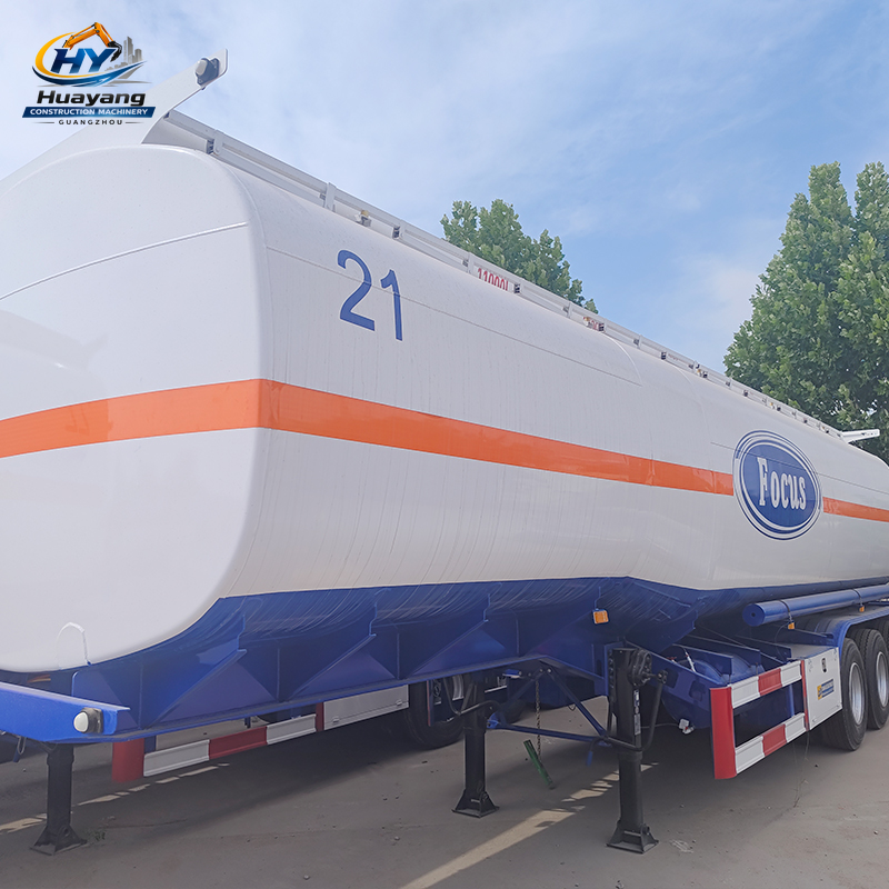Tri Axle Oil Tanker Semi Trailer