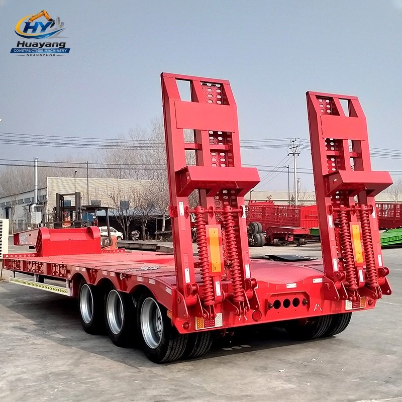 4 Axles Low Bed Trailers