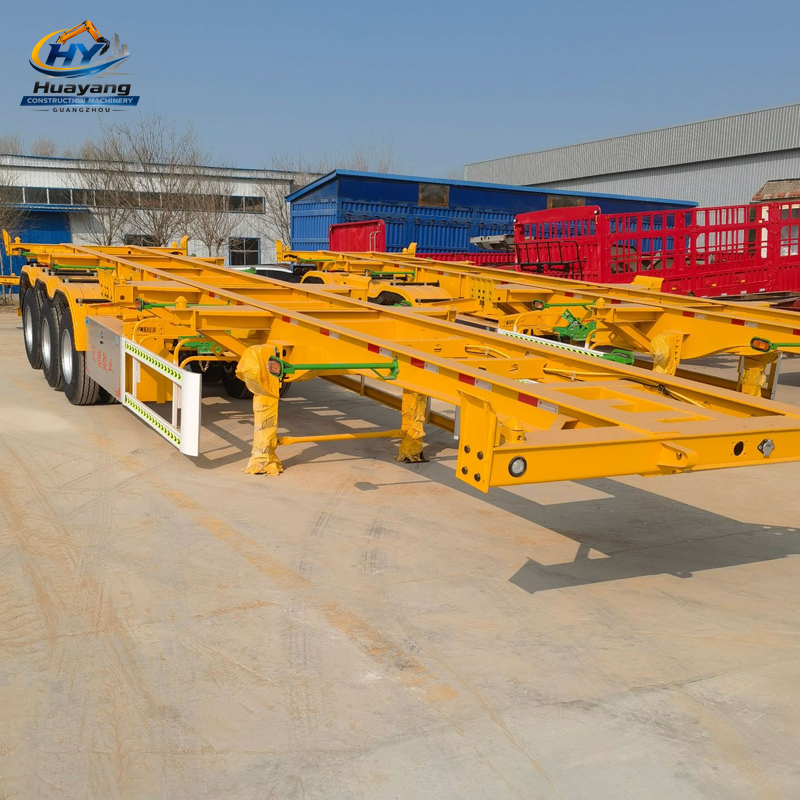 3 Axle Skeleton Semi Trailer