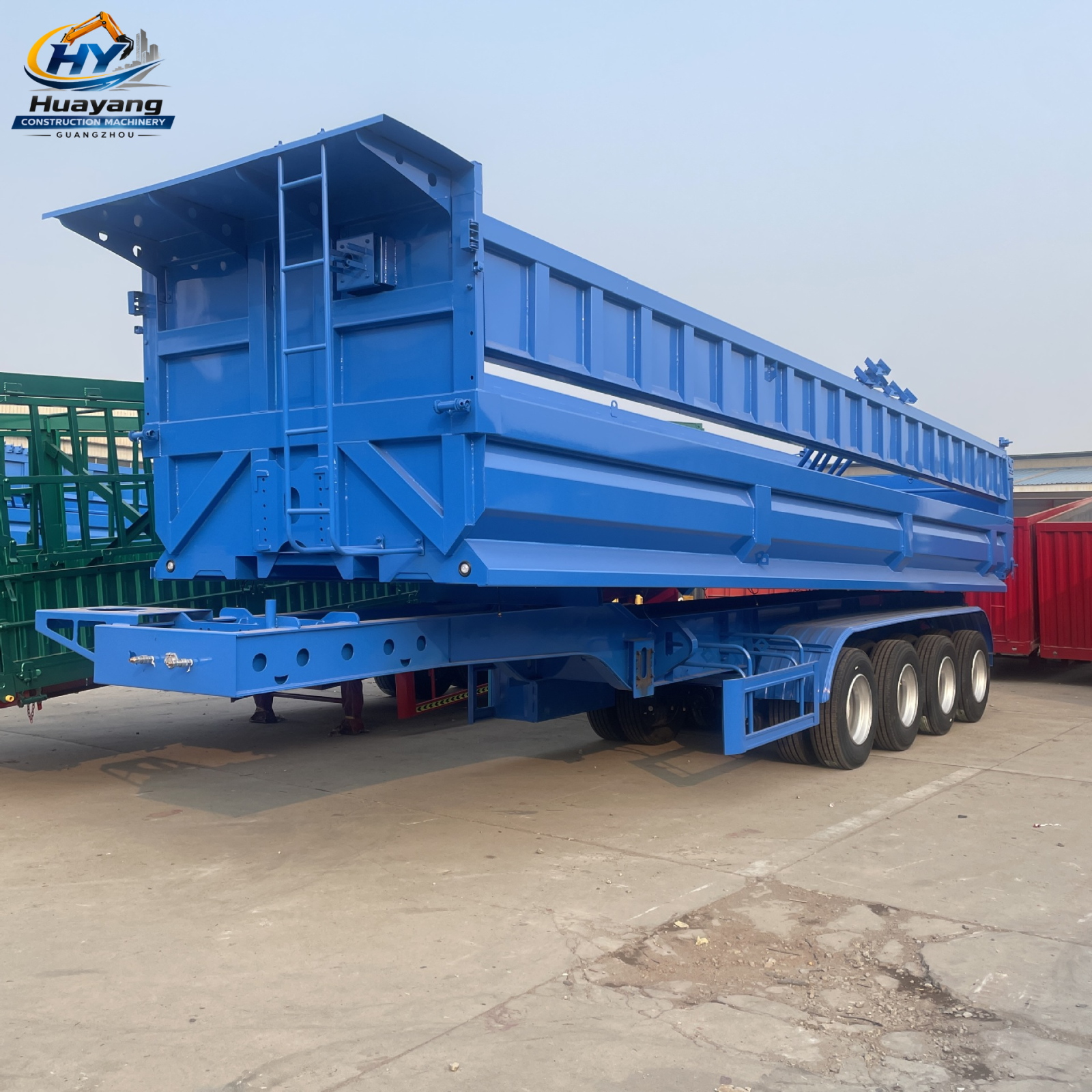 4 Axle U Shape Tipper Trailer