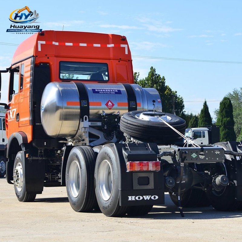 Howo TX7 Heavy Truck 480HP 6x4 LNG Tractor