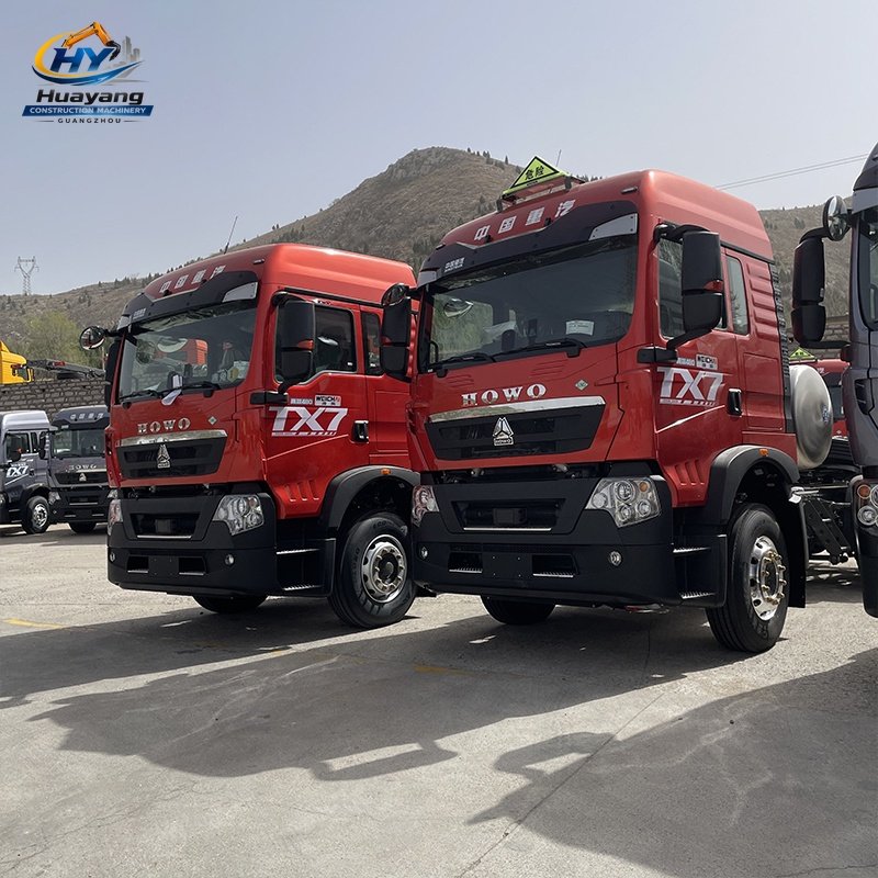 Howo TX7 Heavy Truck 480HP 6x4 LNG Tractor