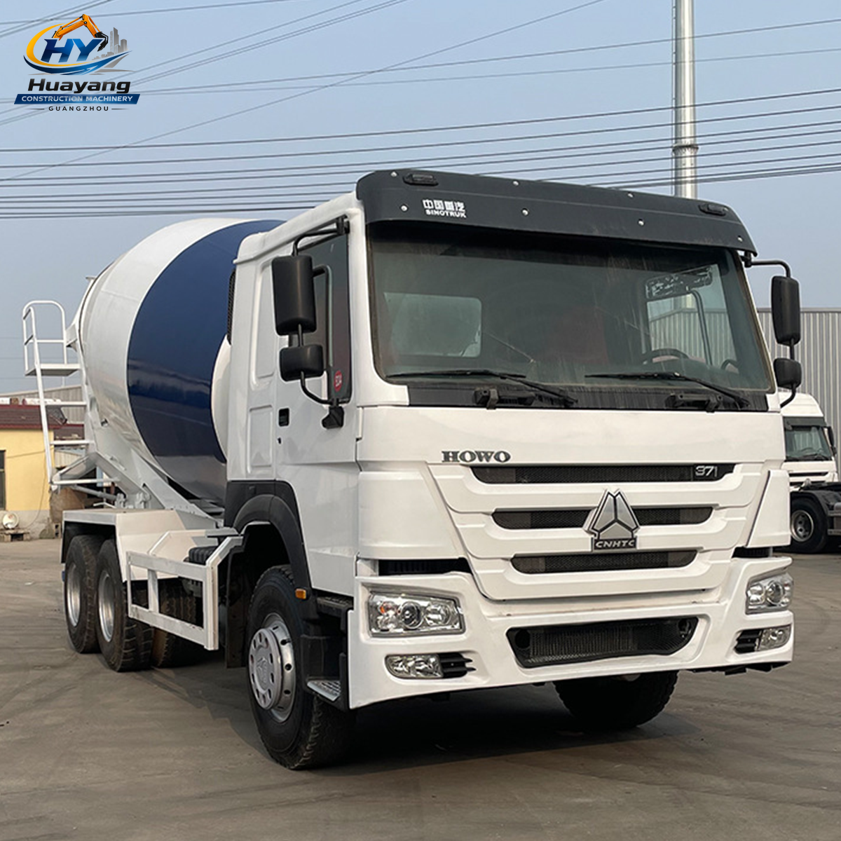 Export Sinotruk Howo 371 6x4 Concrete Mixer Truck
