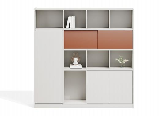 two-person financial desk