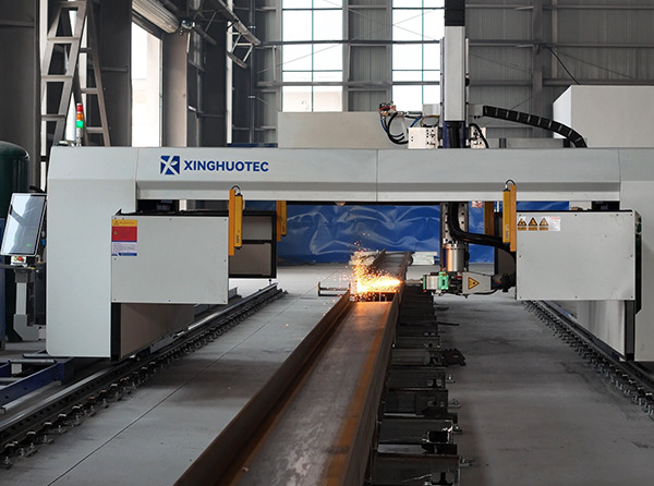 3D Five-Axis H-beam Laser Cutting Machine