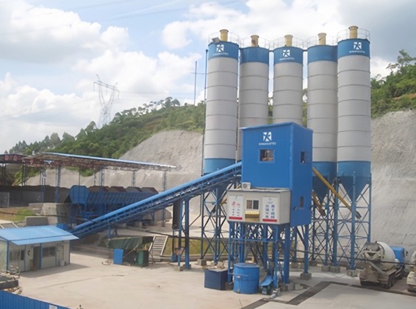 Stationary Concrete Batching Plant