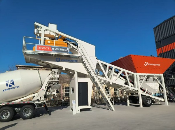 Mobile Concrete Batching Plant