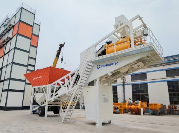 Mobile Concrete Batching Plant