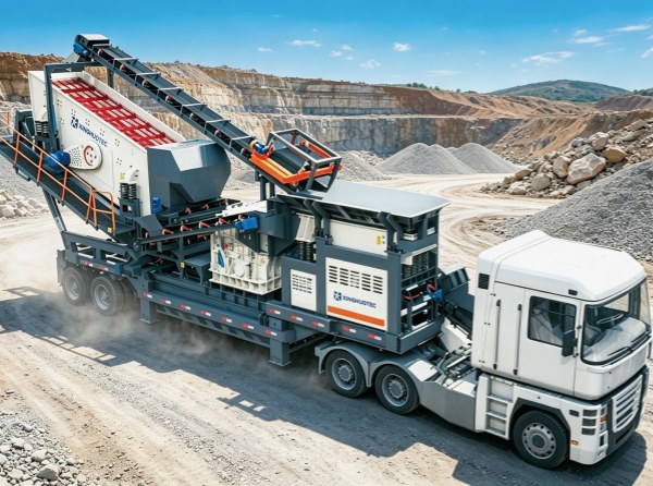 Wheeled Mobile Crushing Plant