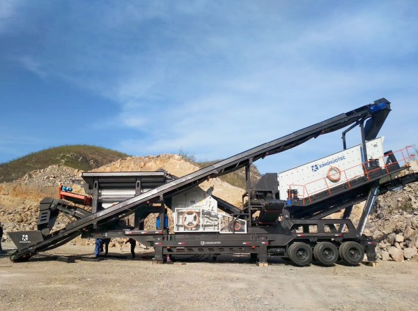 Wheeled Mobile Crushing Plant