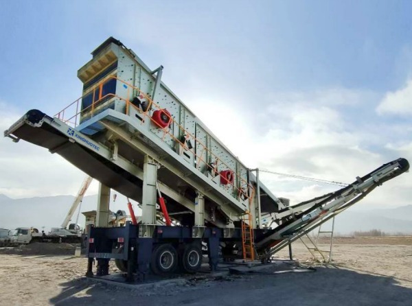 Wheeled Mobile Crushing Plant