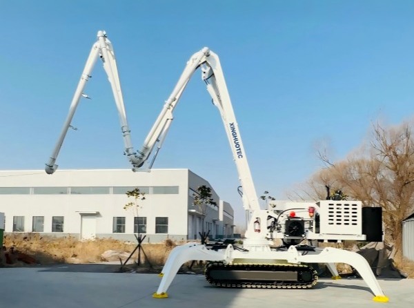 20 m Crawler Concrete Placing Boom Delivered to Saudi Arabia