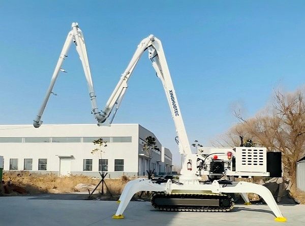 20 m Crawler Concrete Placing Boom Delivered to Saudi Arabia