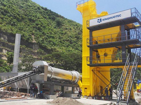XLQ‑80 Stationary Asphalt Mixing Plant Philippines Project Case