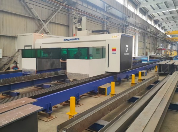 3D 5‑Axis H‑Beam Laser Cutting Machine Case in Vietnam