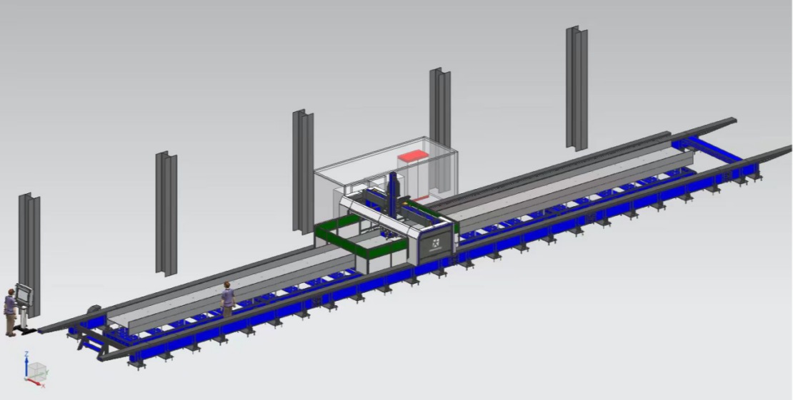 3D-5‑axis-H‑beam-laser-case5