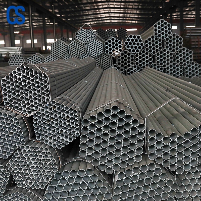 DX51D Galvanized Steel Round Pipe