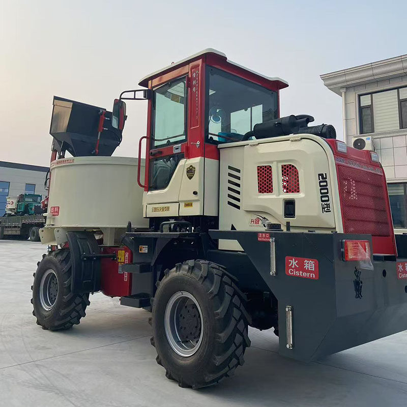 2200Self-loading concrete mixer truck