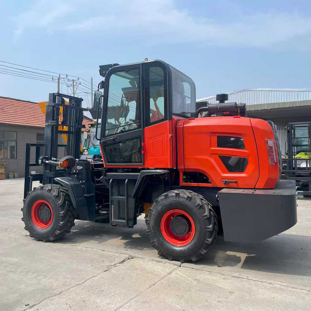 3.5T Four-wheel drive off-road forklift