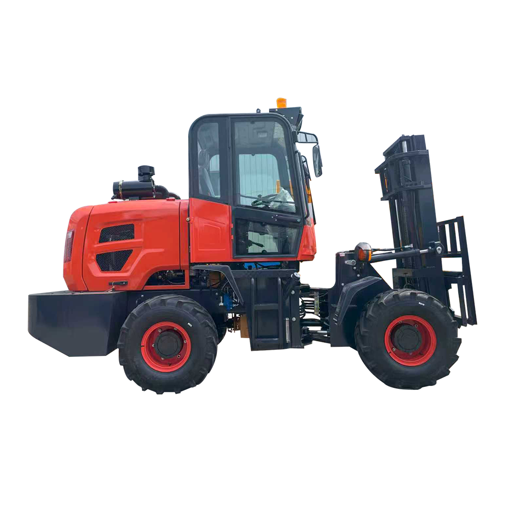 Four-wheel drive off-road forklift