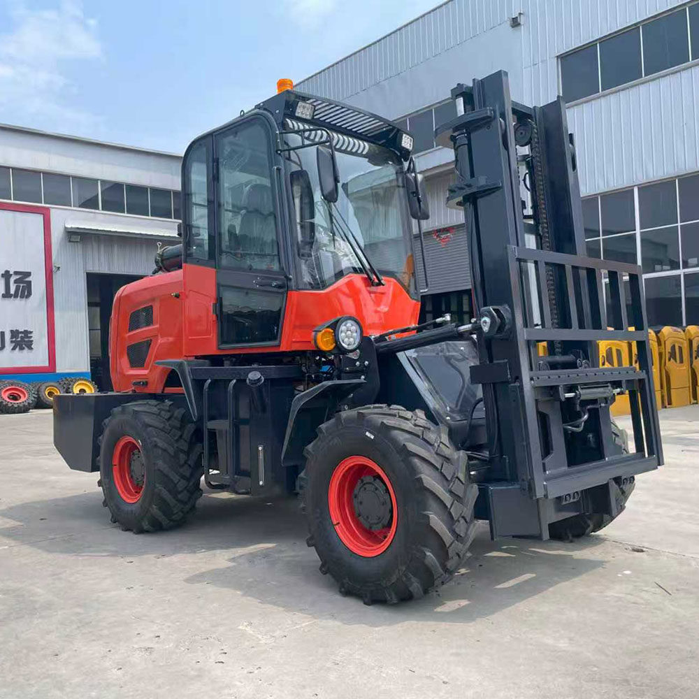 3.5T Four-wheel drive off-road forklift
