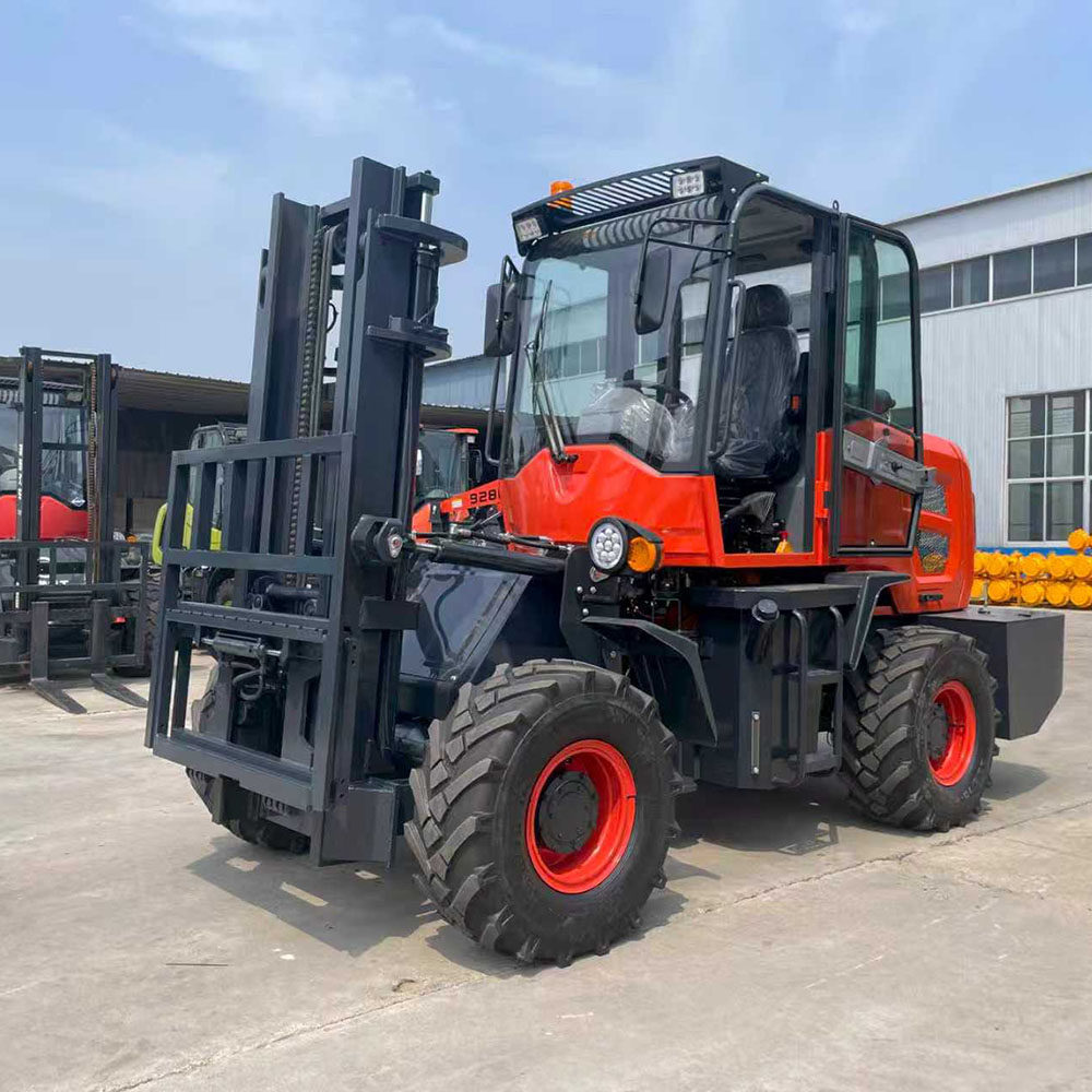 3.5T Four-wheel drive off-road forklift