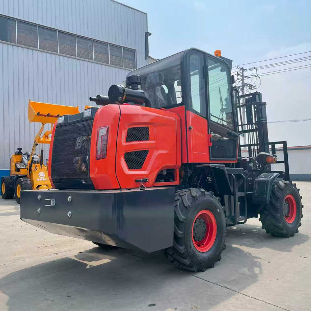 3.5T Four-wheel drive off-road forklift