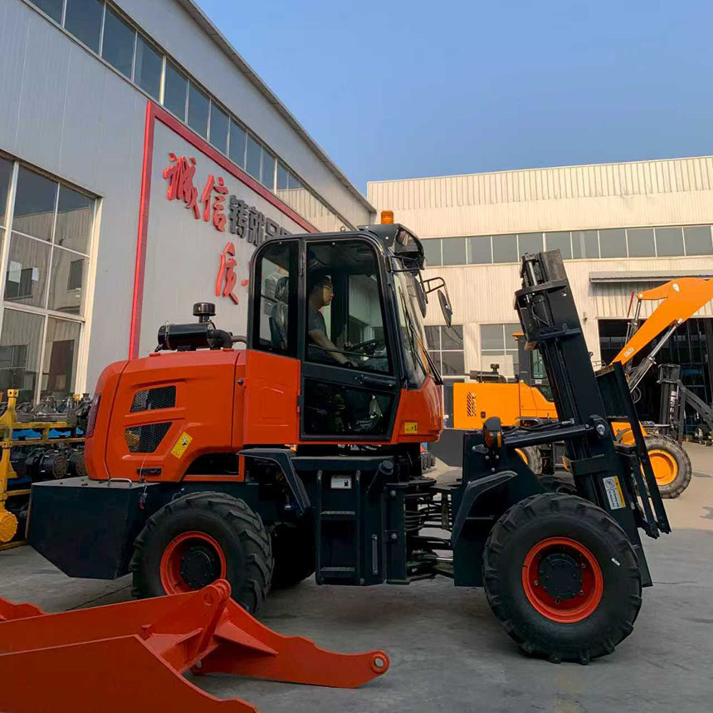 3T Four-wheel drive off-road forklift