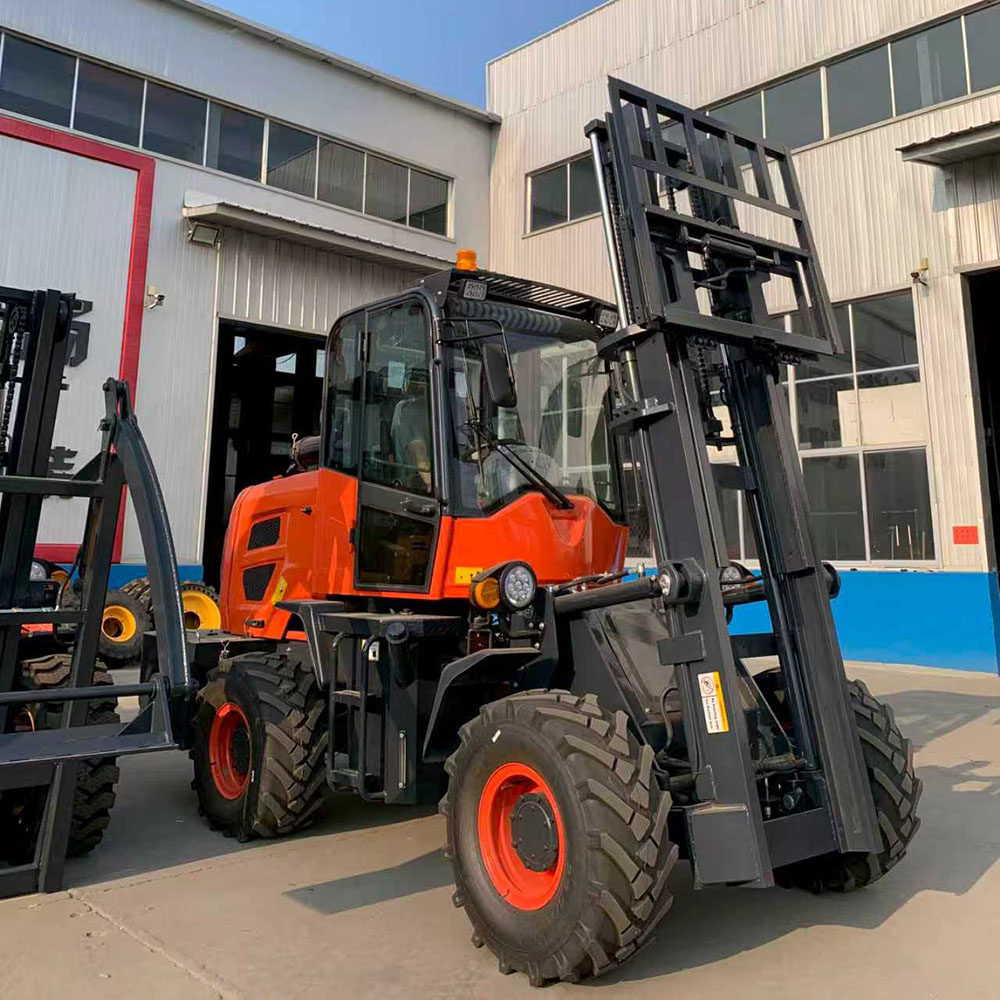 3T Four-wheel drive off-road forklift