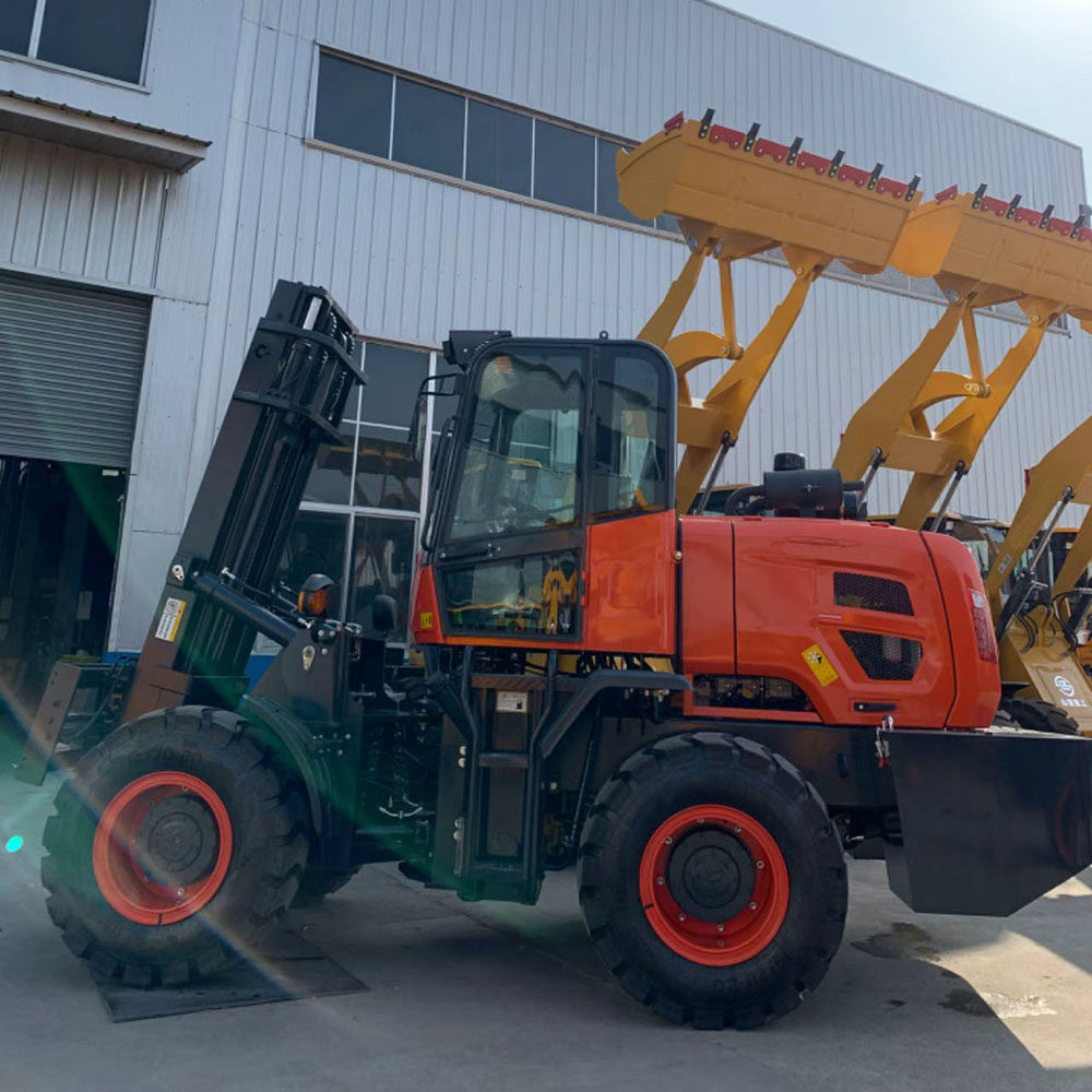 4T Four-wheel drive off-road forklift