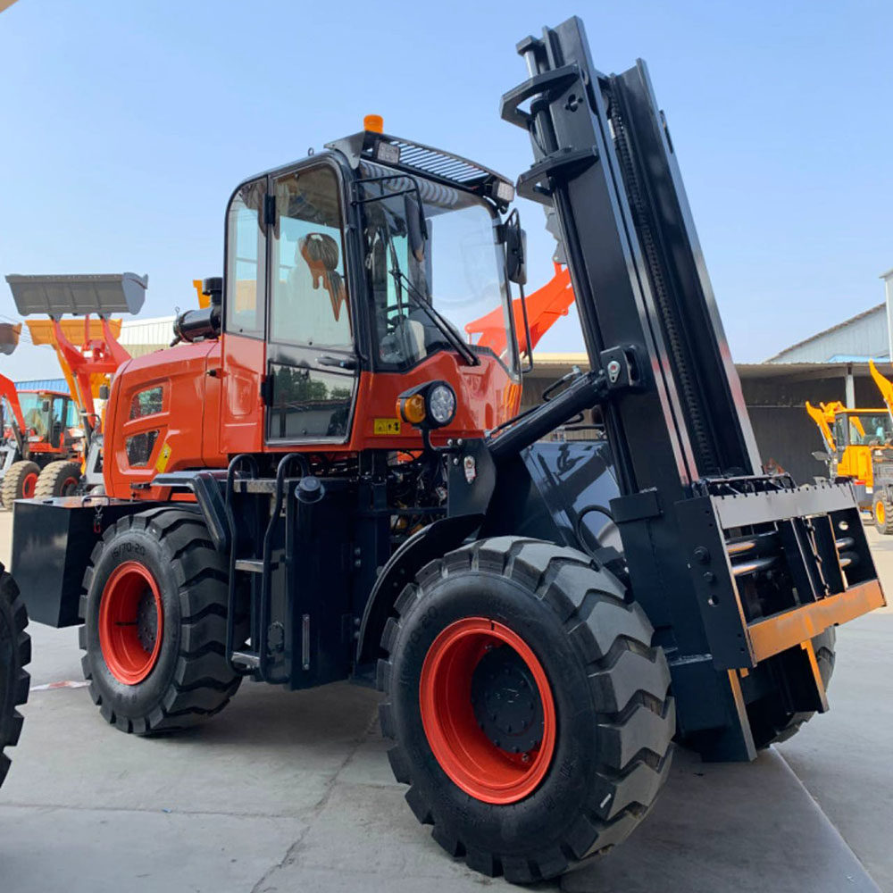 4T Four-wheel drive off-road forklift