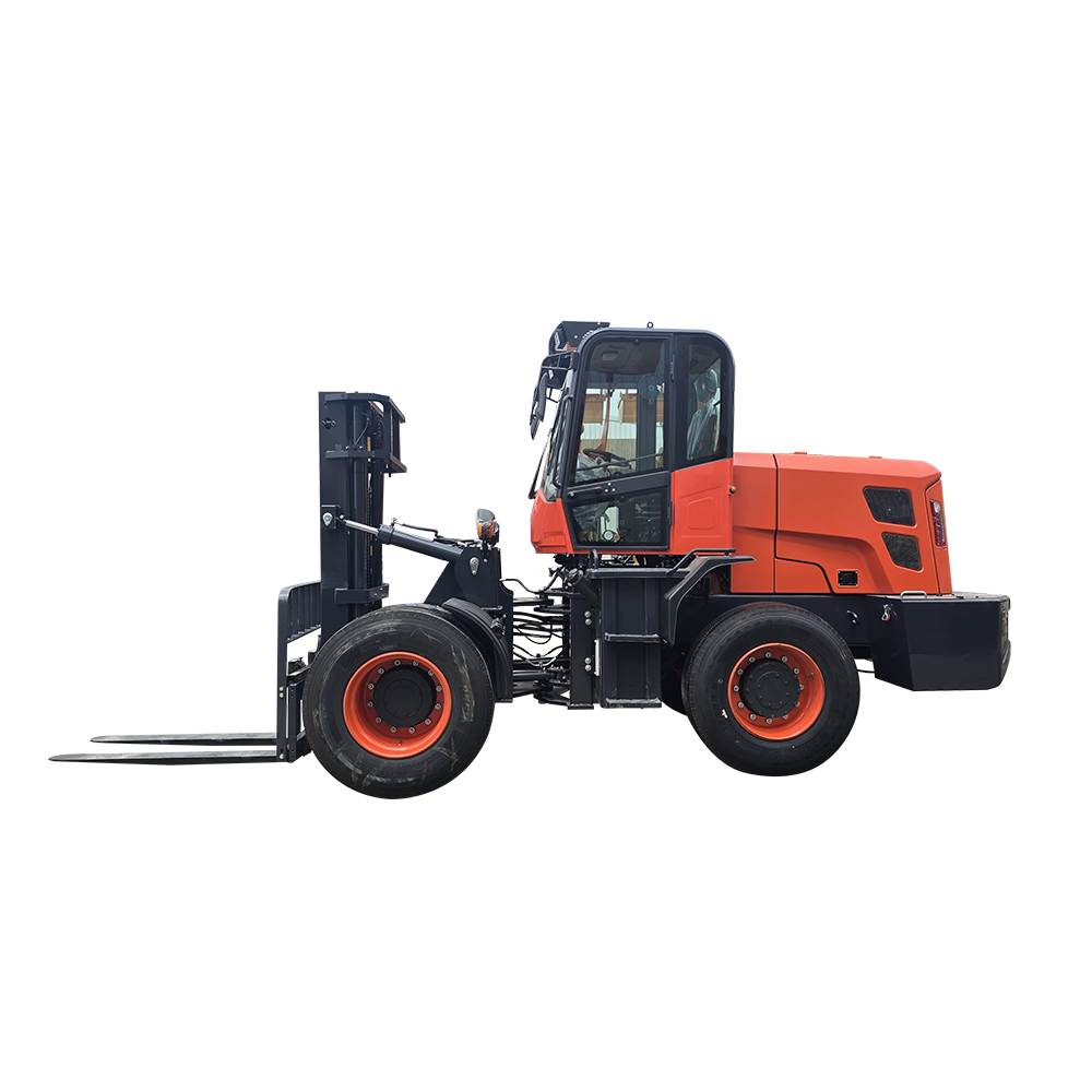 5T High Performance Four-wheel drive off-road forklift