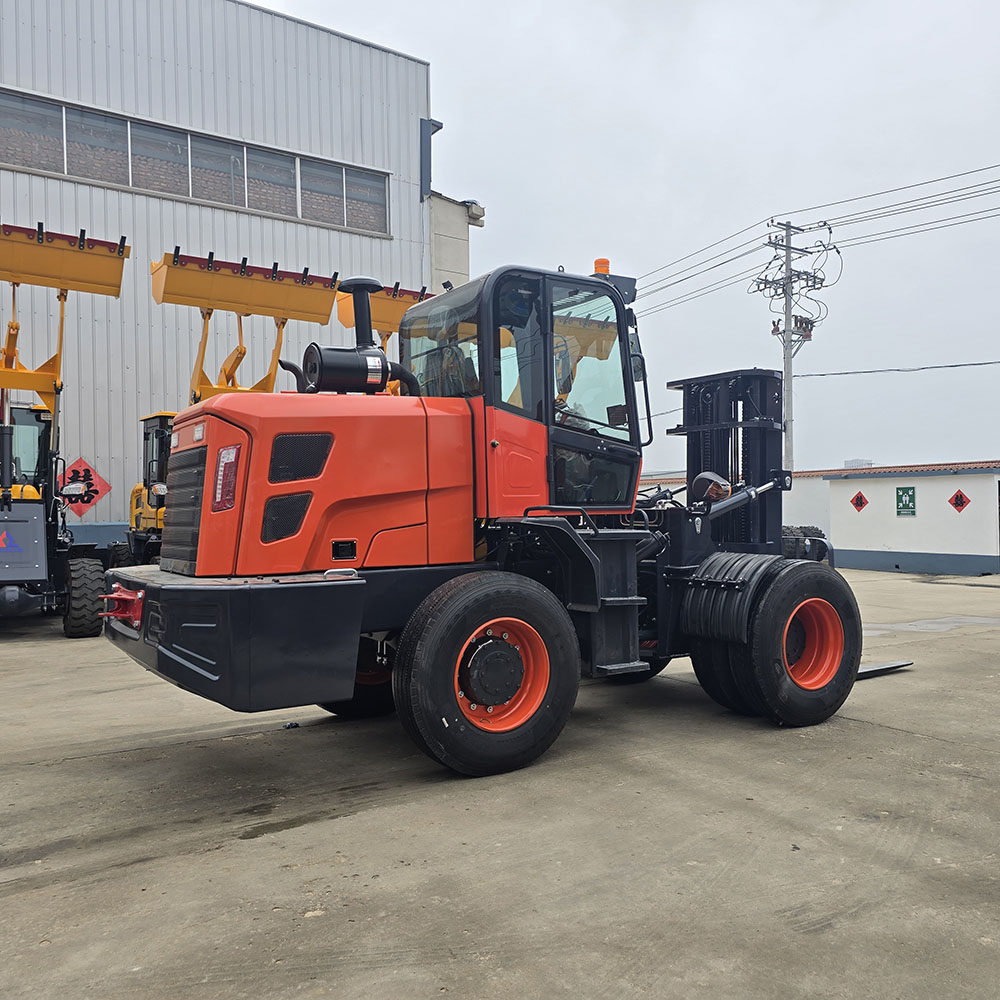 5T High Performance Four-wheel drive off-road forklift