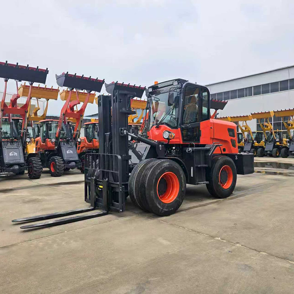 5T High Performance Four-wheel drive off-road forklift