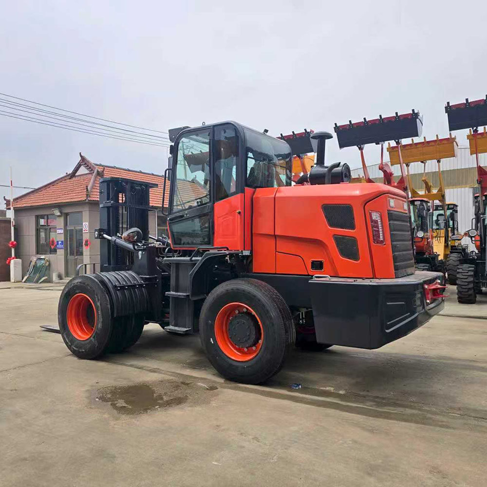 5T High Performance Four-wheel drive off-road forklift
