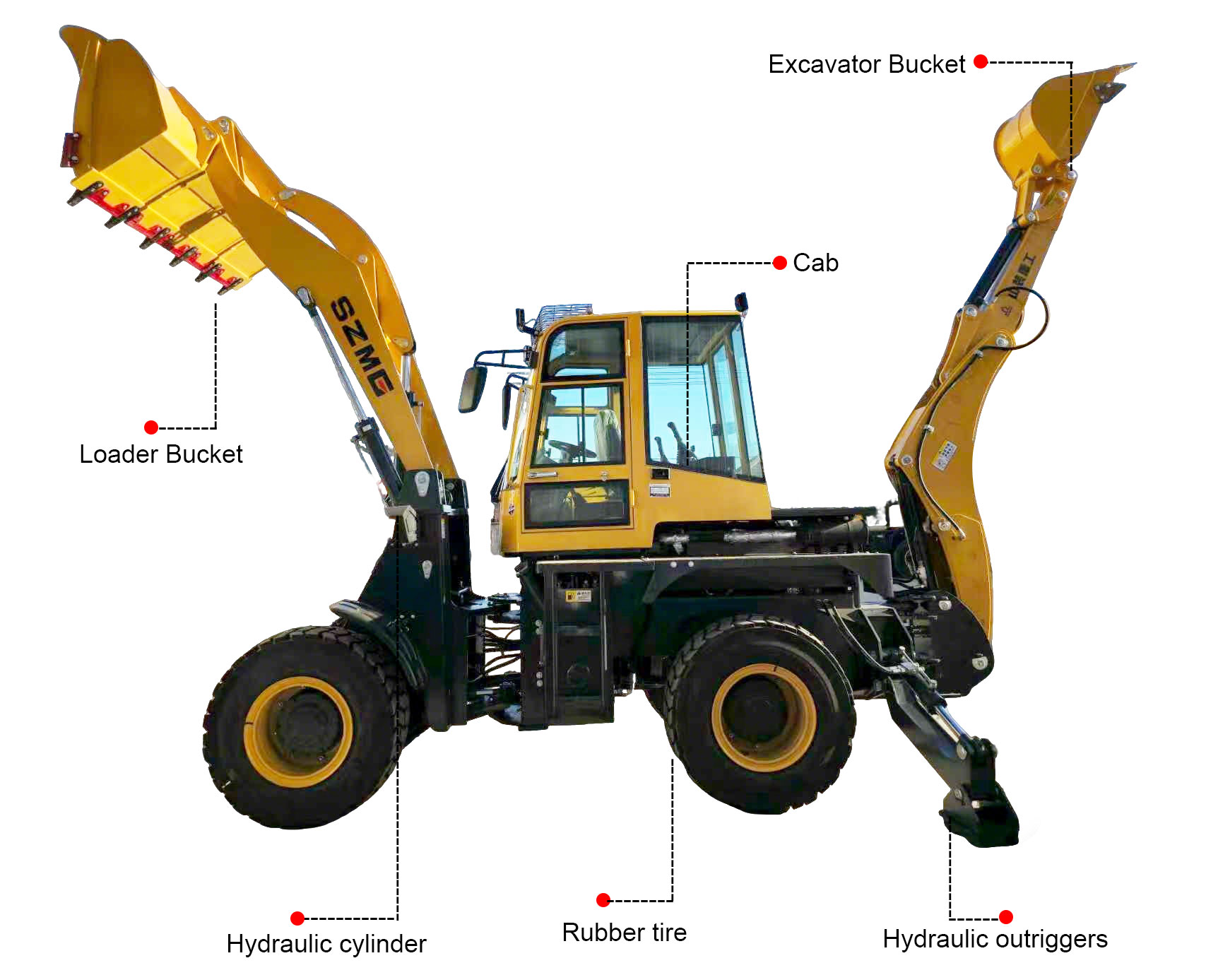Backhoe-loader