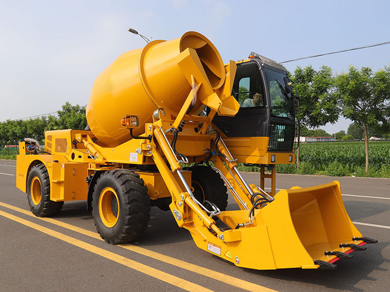 2.6 cubic meter mixer truck