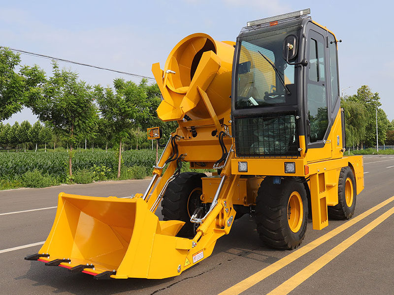 2.6 cubic meter mixer truck