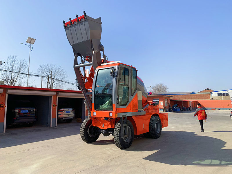 4.5 cubic meter mixer truck